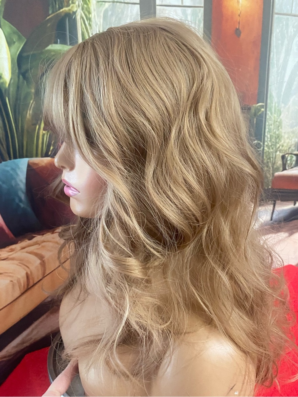 CLEARANCE Ginger champagne Blonde Wig